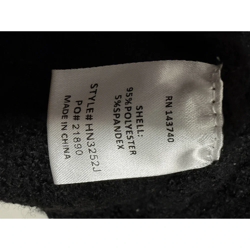 Tuckernuck Hyacinth‎ House, Black Pearl Trim Piper Cardigan, Size Medium